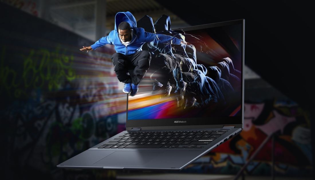 Notebook ASUS Vivobook S 14 Flip modrý