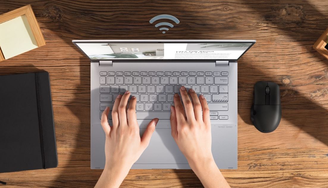 Notebook ASUS Vivobook S 14 Flip modrý