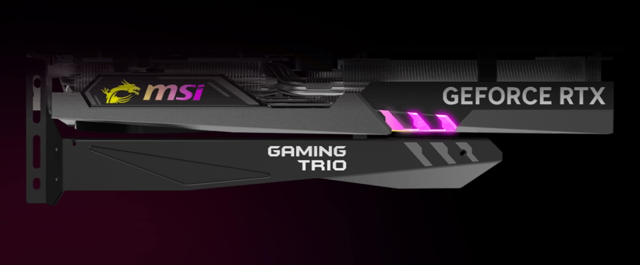 Grafická karta MSI GeForce RTX 4070 GAMING X TRIO