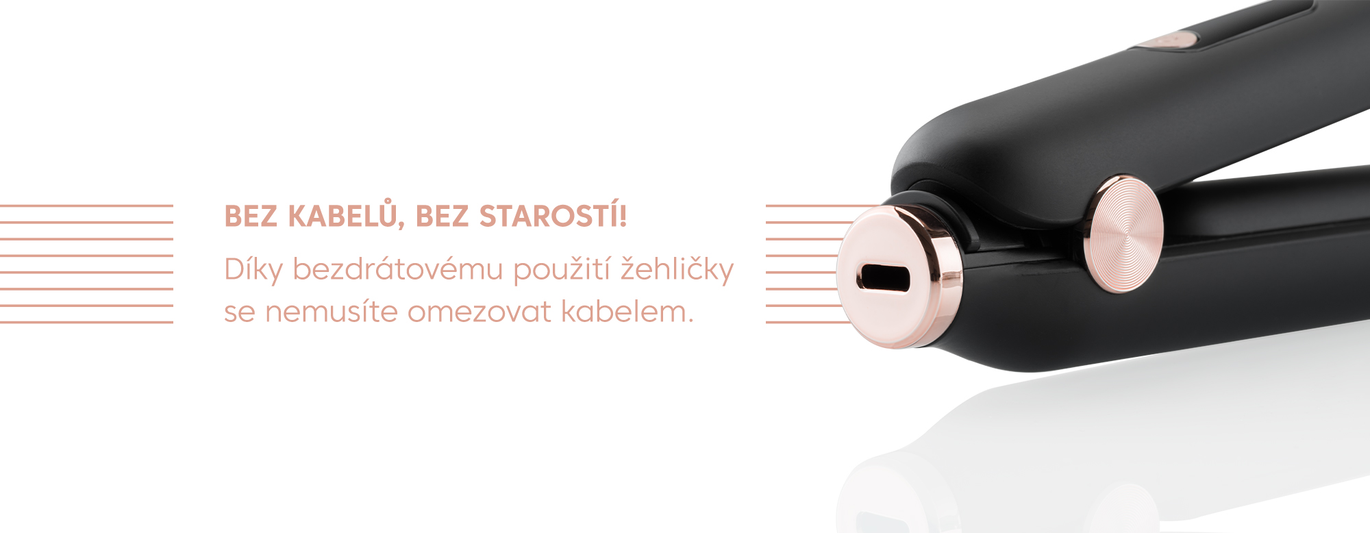 Žehlička na vlasy ETA Fenité 8333