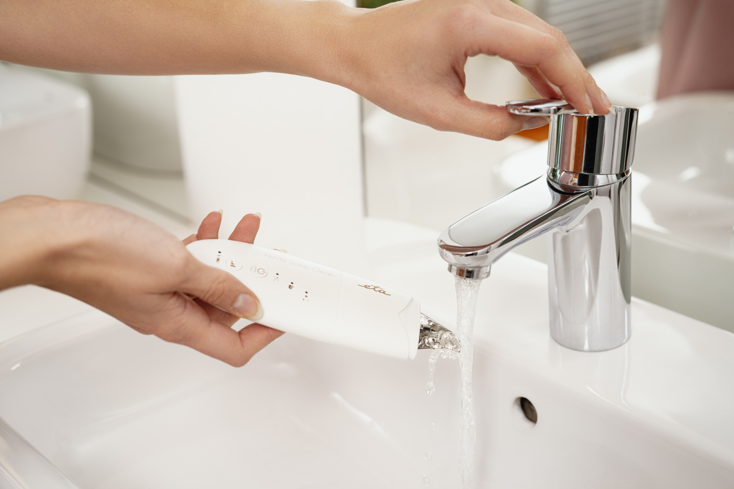 Čistič pórů ETA Fenité Sonic Clean 0353 90000 bílý white