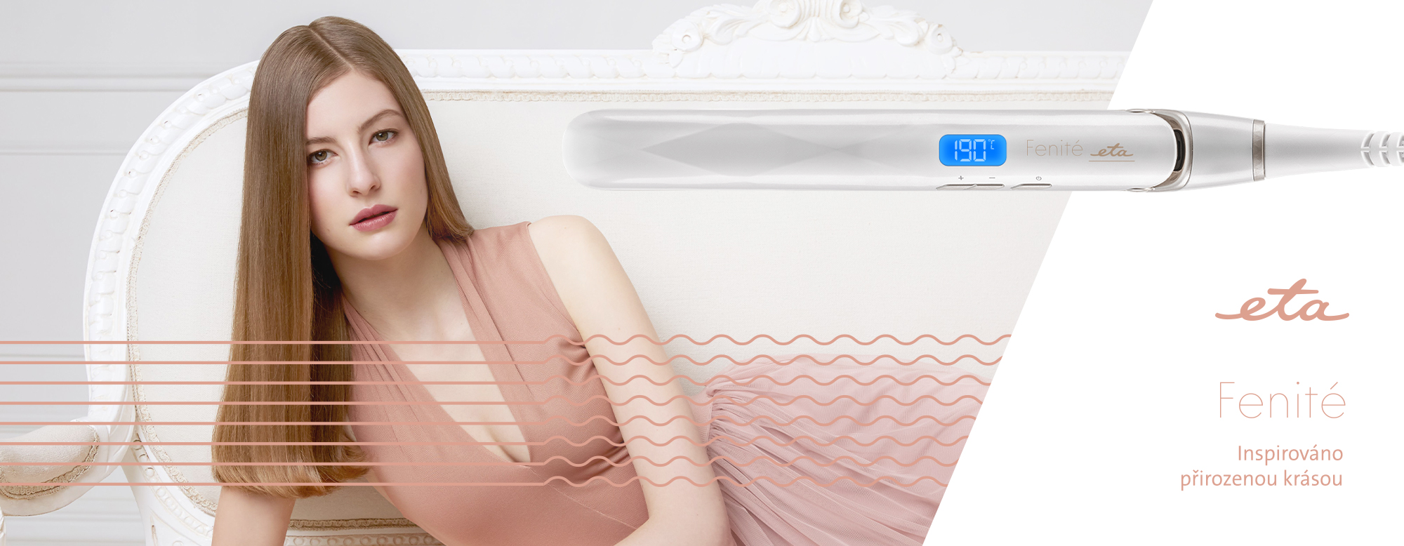 Žehlička na vlasy ETA Fenité 9336