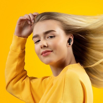 Bezdrátová sluchátka NICEBOY HIVE Pins 3 černé black