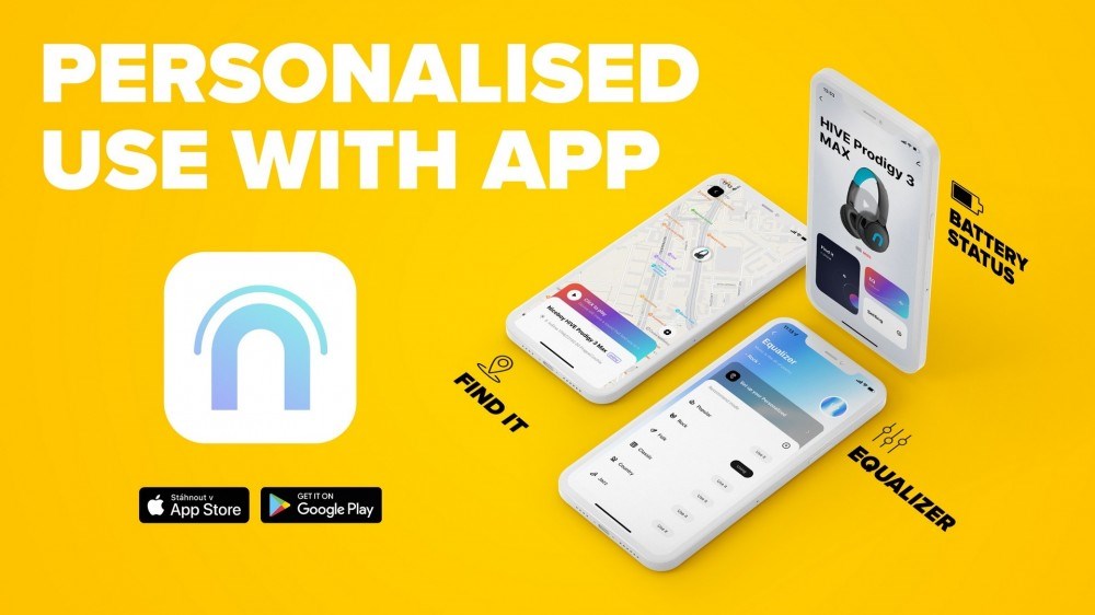 Bezdrátová sluchátka NICEBOY HIVE Prodigy 3 MAX