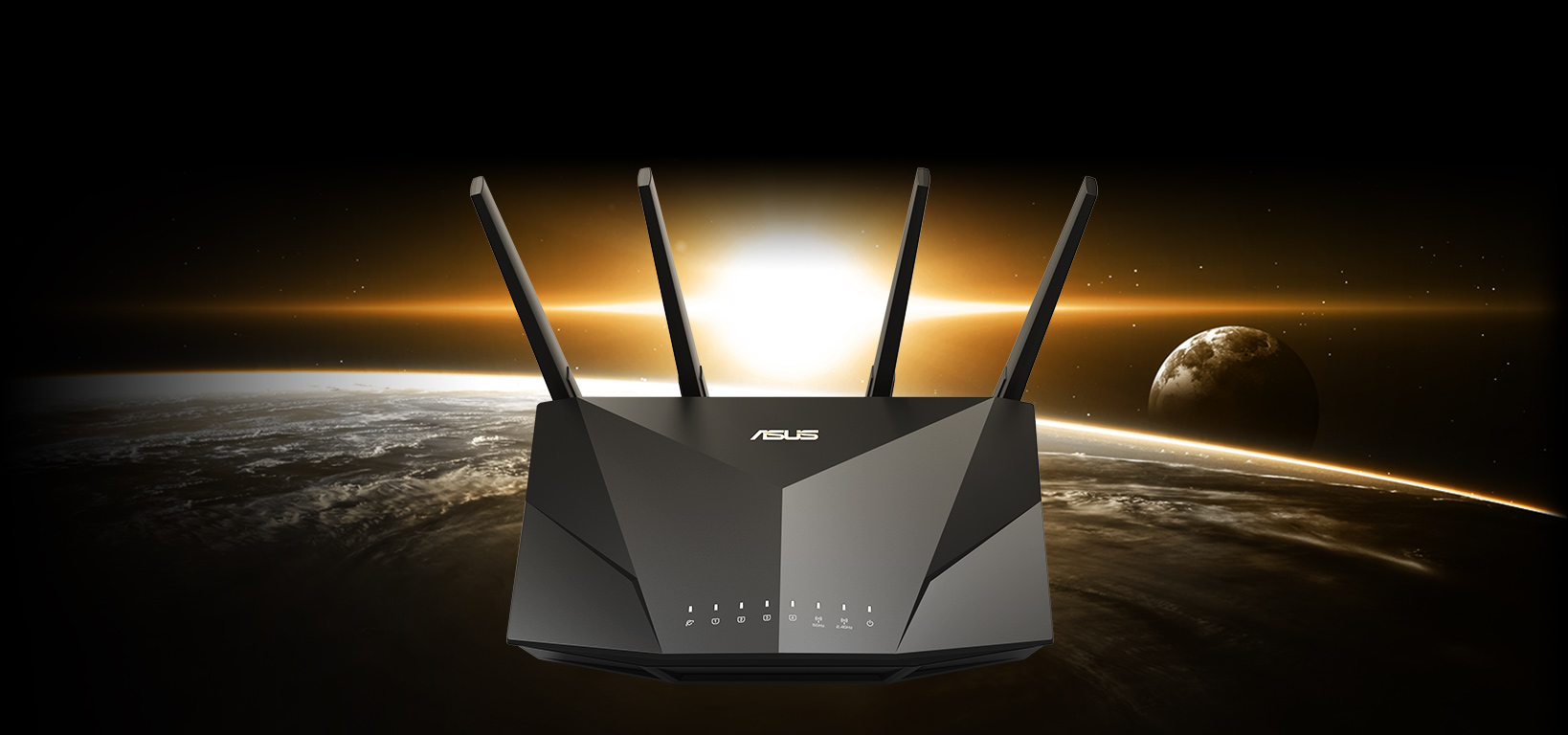 Router ASUS RTAX5400 černý black