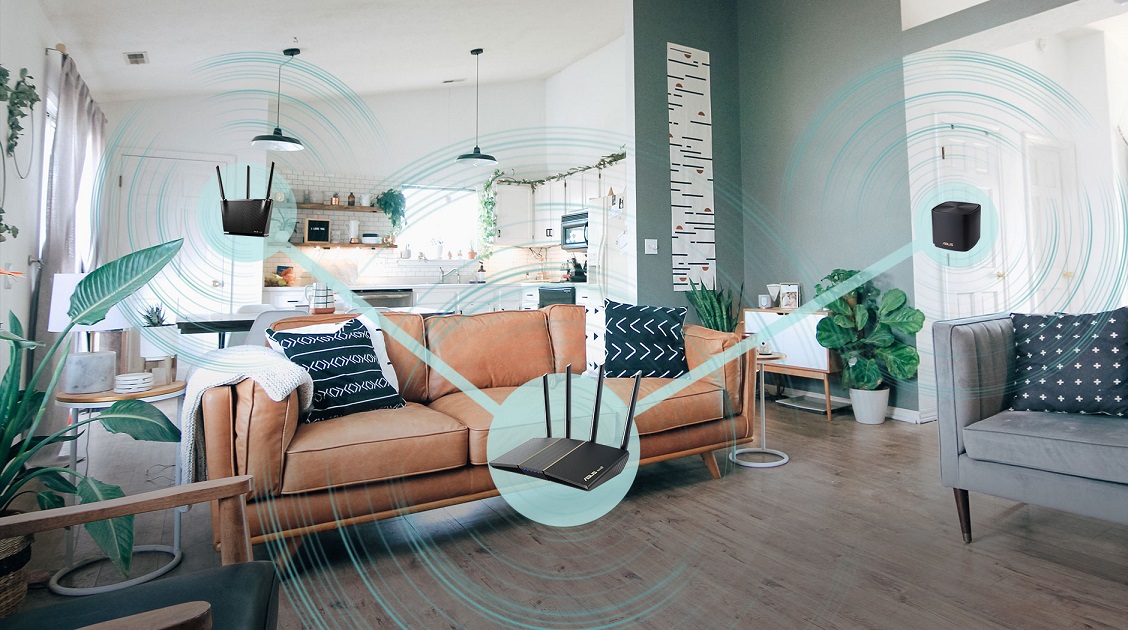 Router ASUS RTAX57 černý black