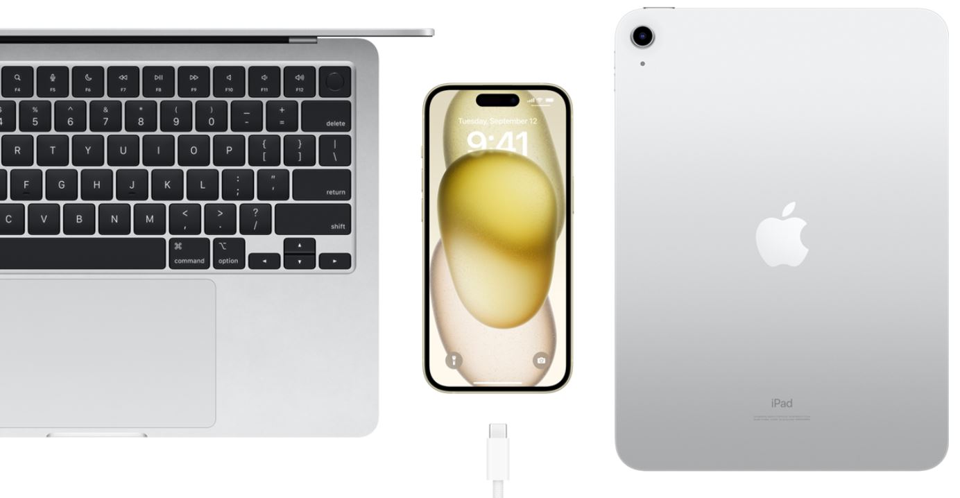 Mobilní telefon APPLE iPhone 15 256 GB růžový pink