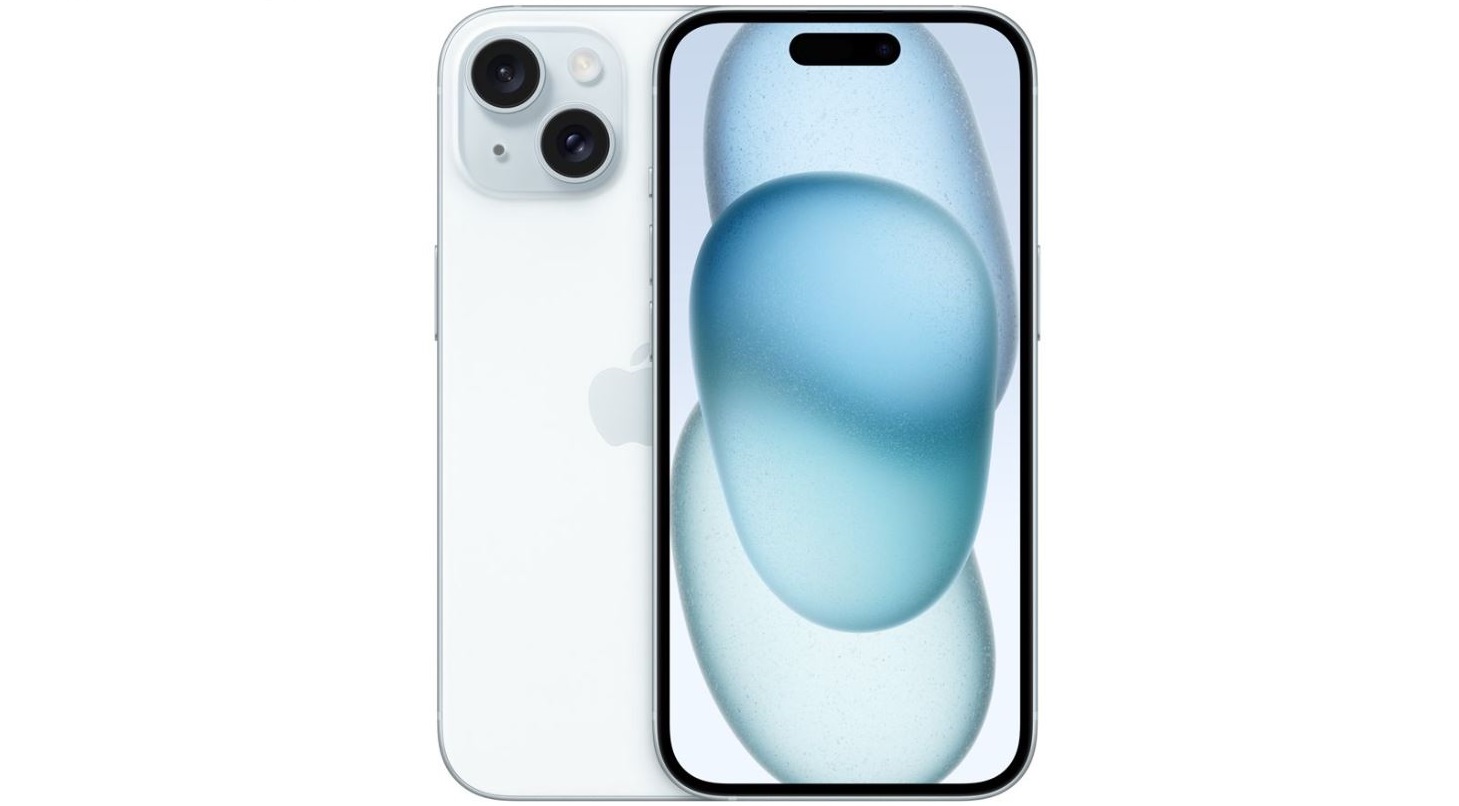 Mobilní telefon APPLE iPhone 15 256GB modrá blue