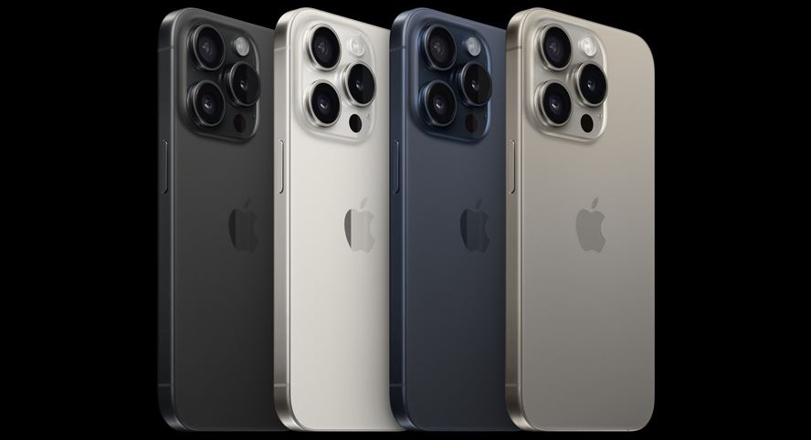 Mobilní telefon APPLE iPhone 15 Pro 256GB Blue Titanium