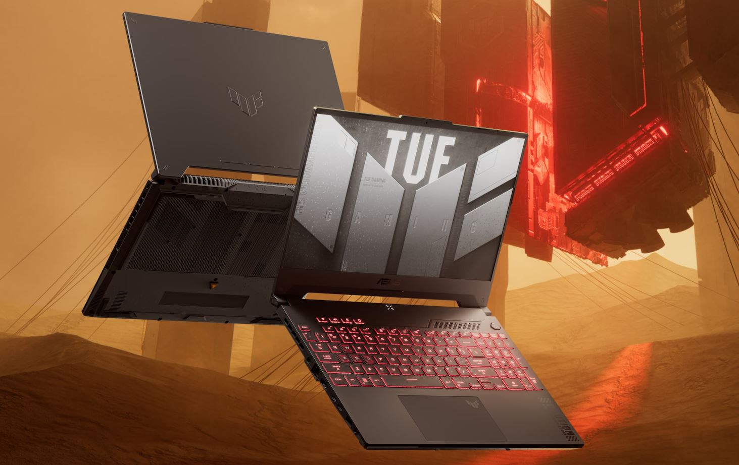 Notebook ASUS TUF Gaming A15 FA507NV šedý gray