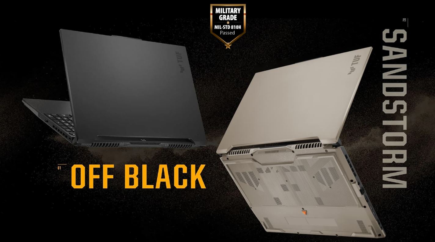 Herní notebook ASUS TUF Gaming A16 AE FA617XS černý black