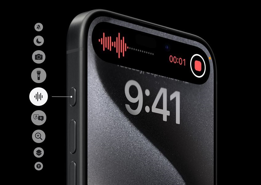 Mobilní telefon APPLE iPhone 15 Pro Max 256GB Black Titanium