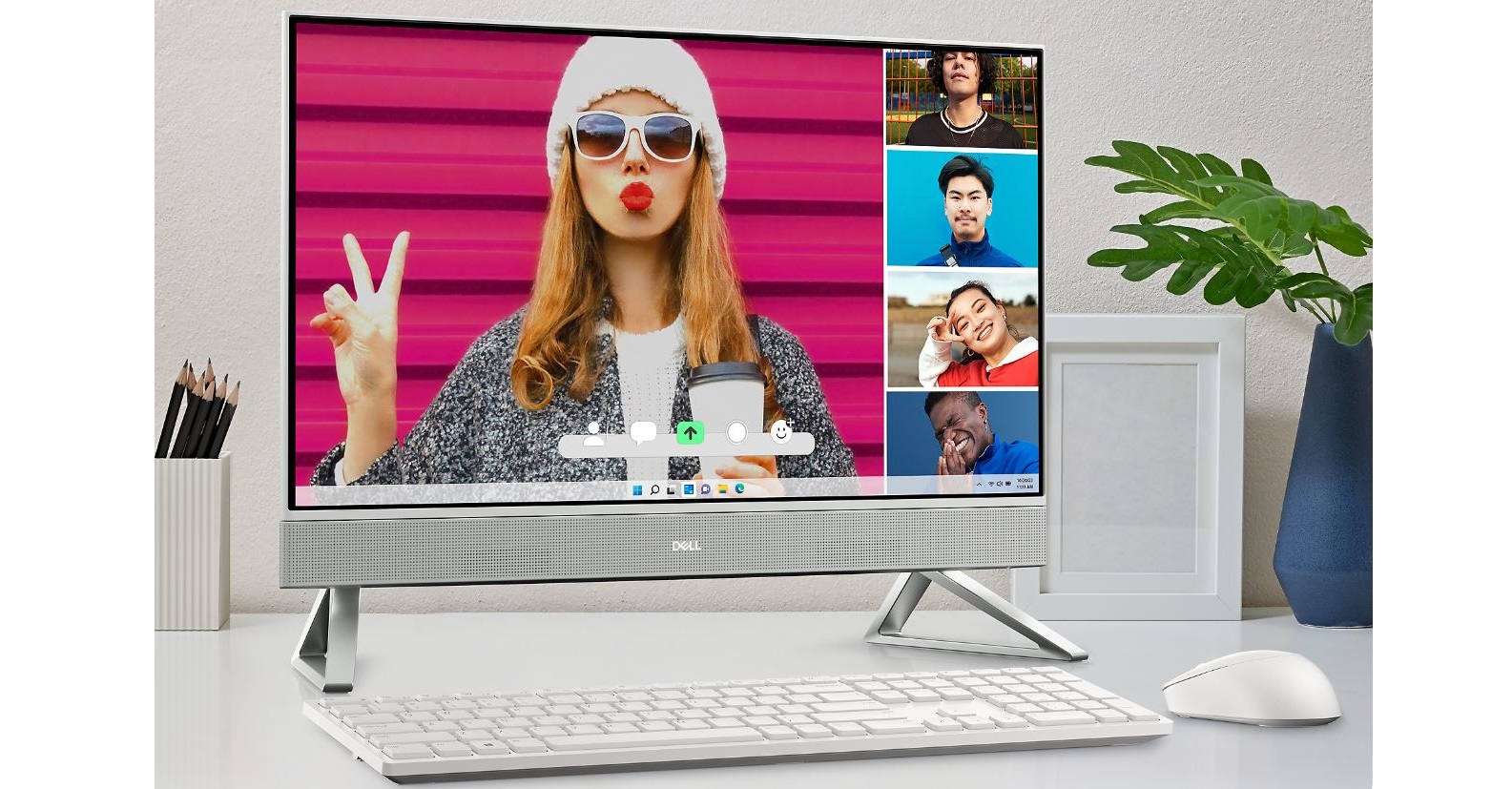 All In One PC DELL Inspiron 5420 bílý white