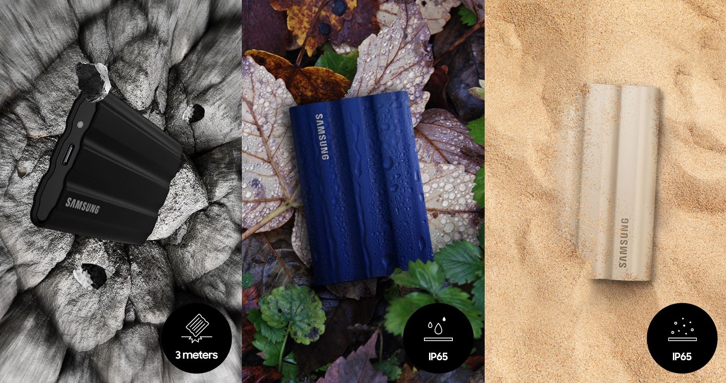 Externí SSD disk SAMSUNG T7 Shield 4TB černý