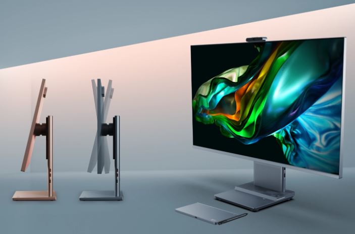 All In One PC ACER Aspire S321856 32 šedý gray