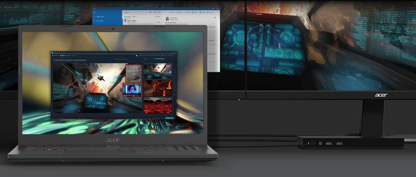 Herní notebook ACER Aspire 7 A71576G552V černý black