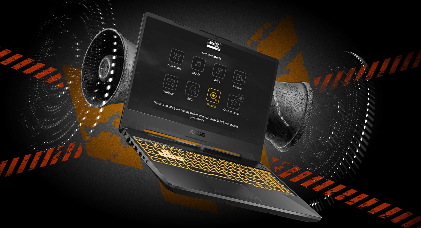 Herní notebook ASUS TUF Gaming A15 FA506NF černý black