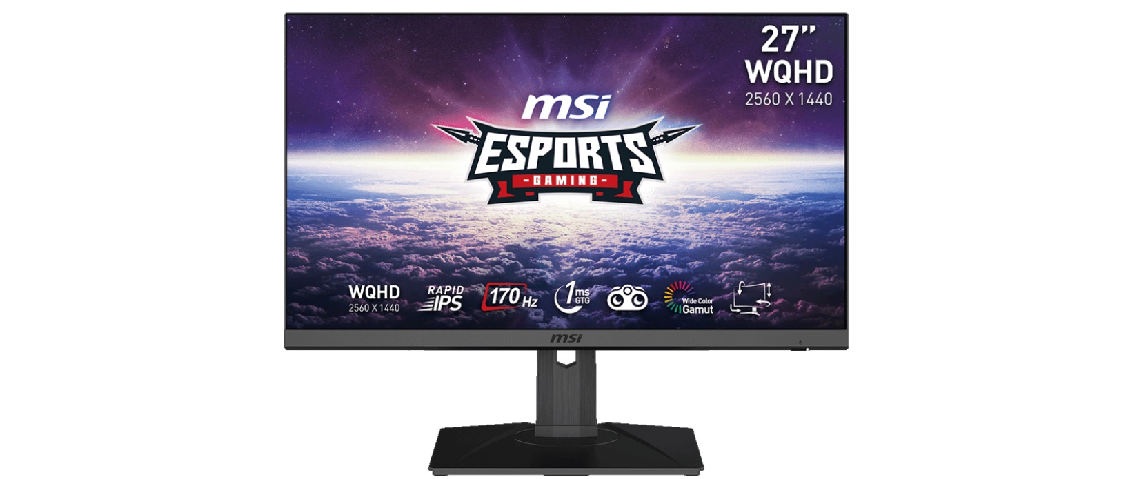 27 LED monitor MSI G272QPF