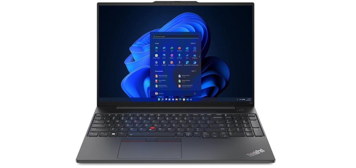 Notebook LENOVO ThinkPad E E16 Gen 1 černý black