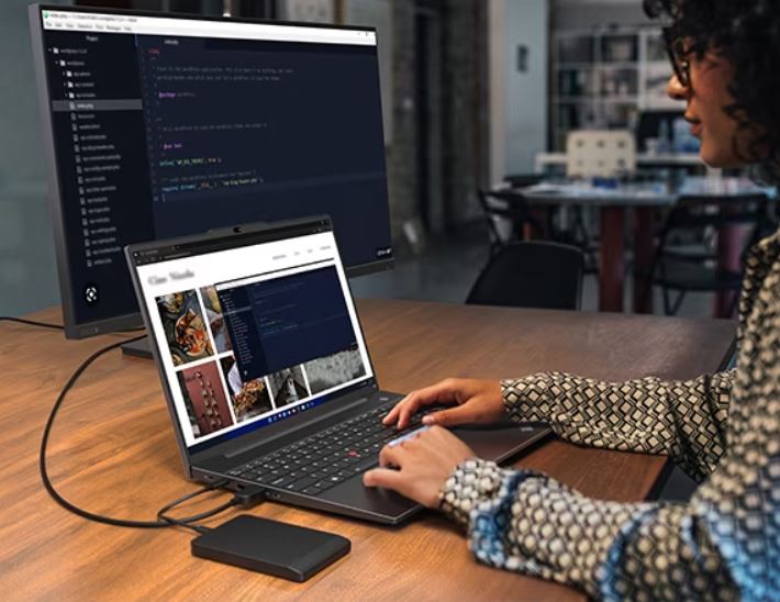 Notebook LENOVO ThinkPad E E16 Gen 1 černý black