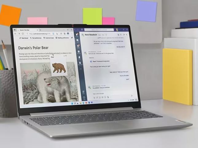 Notebook LENOVO IdeaPad 3 Slim 16IAH8 šedý grey