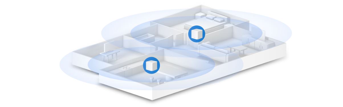 Domácí mesh systém MERCUSYS Halo H30G2pack bílá white