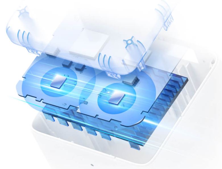 Domácí mesh systém MERCUSYS Halo H50G3pack bílá white