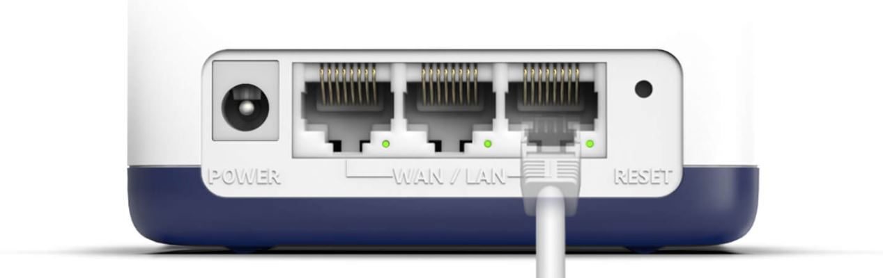 Domácí mesh systém MERCUSYS Halo H50G3pack bílá white