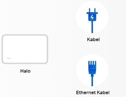 Domácí mesh systém MERCUSYS Halo H80X2pack bílá white