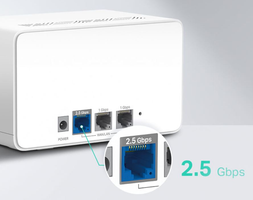 Domácí mesh systém MERCUSYS Halo H90X 3pack bílá white