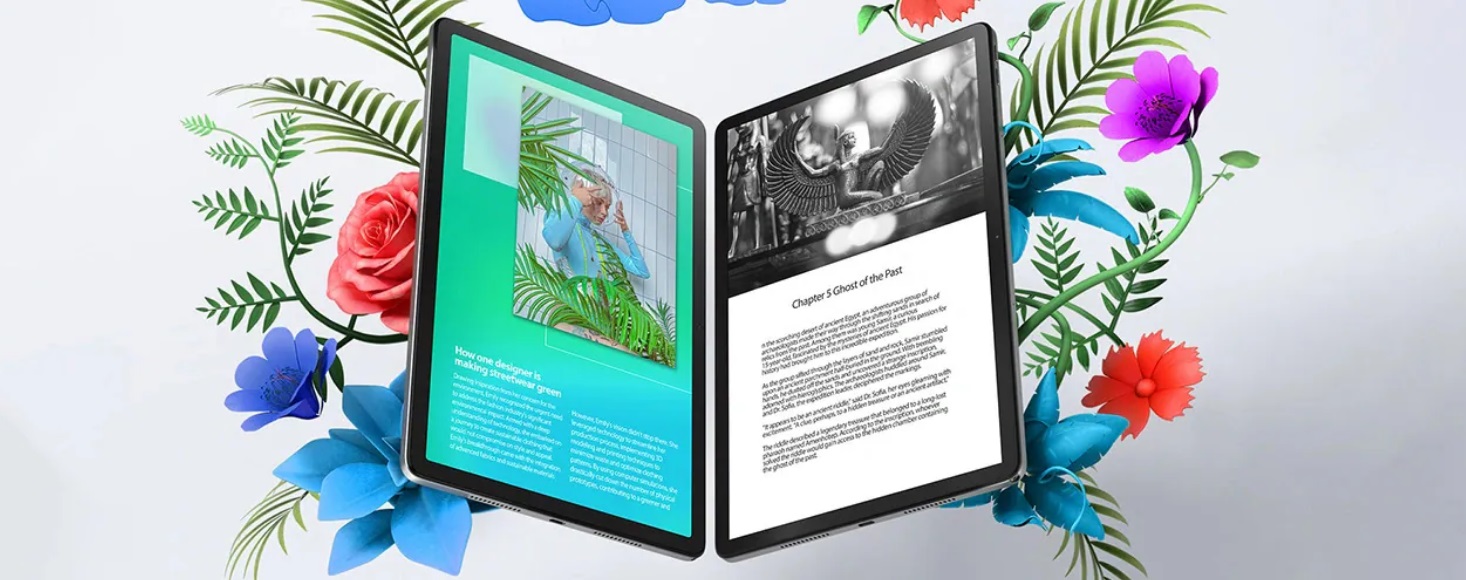 Tablet LENOVO Tab M11 ZADA0308CZ + Folio Case a Tab Pen šedý gray