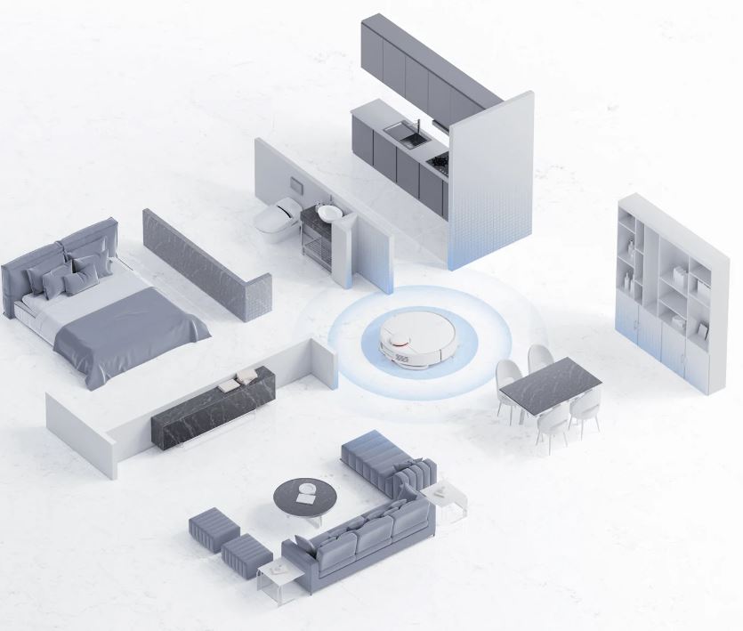 Robotický vysavač XIAOMI Robot Vacuum S10 EU bílá white