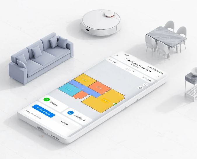 Robotický vysavač XIAOMI Robot Vacuum S10 EU bílá white