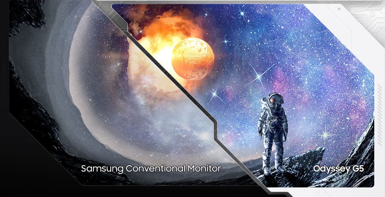 27 LED monitor SAMSUNG Odyssey G5 G51C