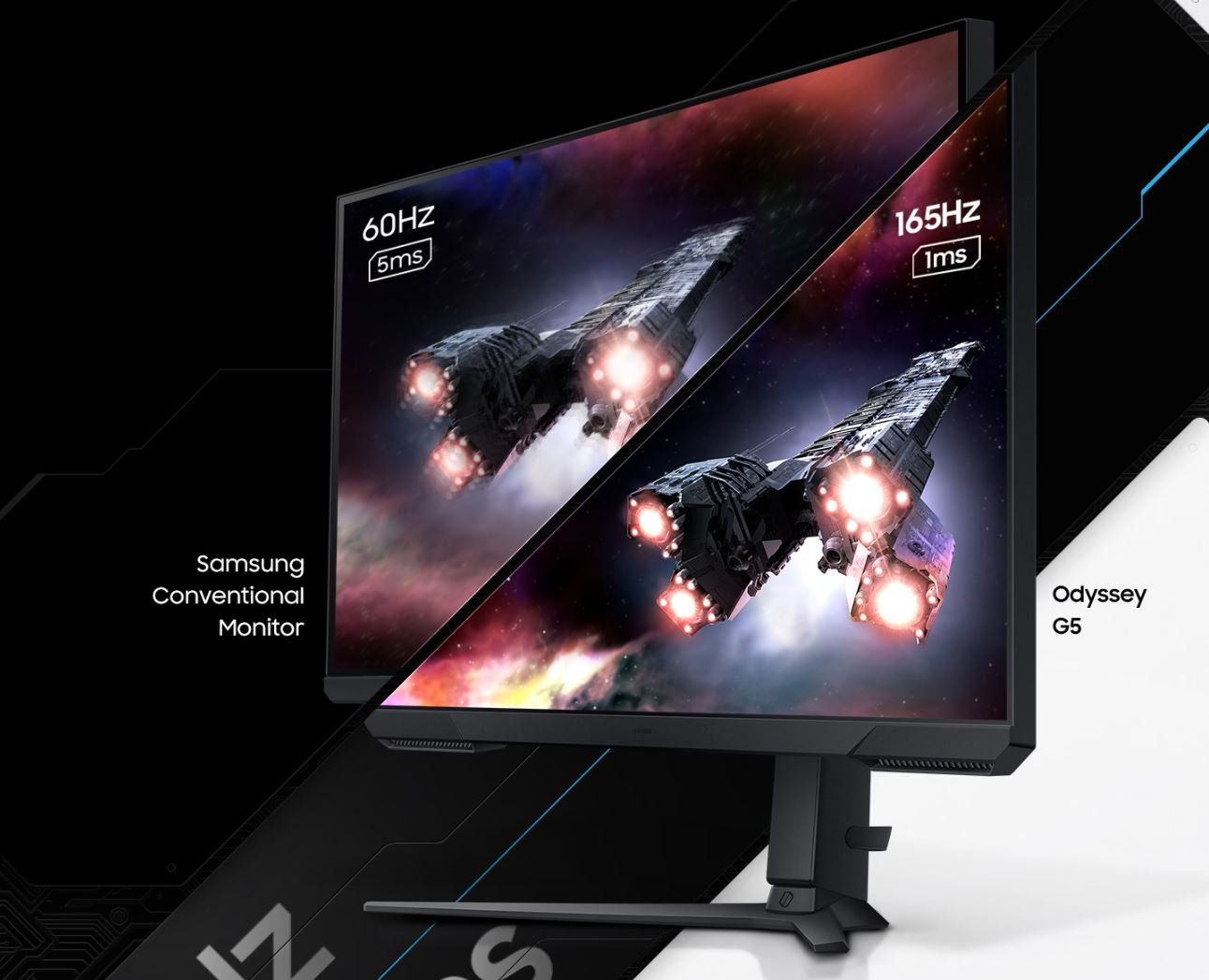 27 LED monitor SAMSUNG Odyssey G5 G51C