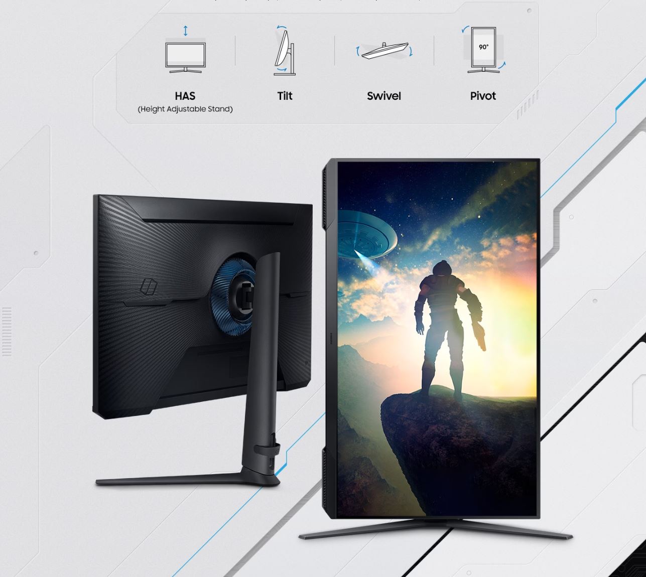 27 LED monitor SAMSUNG Odyssey G5 G51C