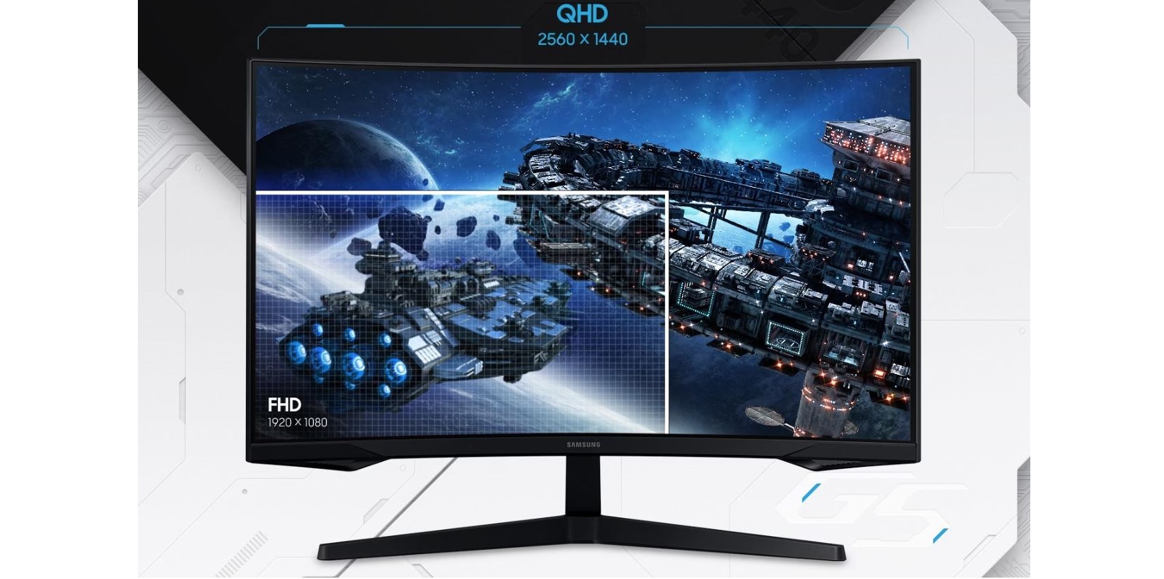 32 LED monitor SAMSUNG Odyssey G5 G55C