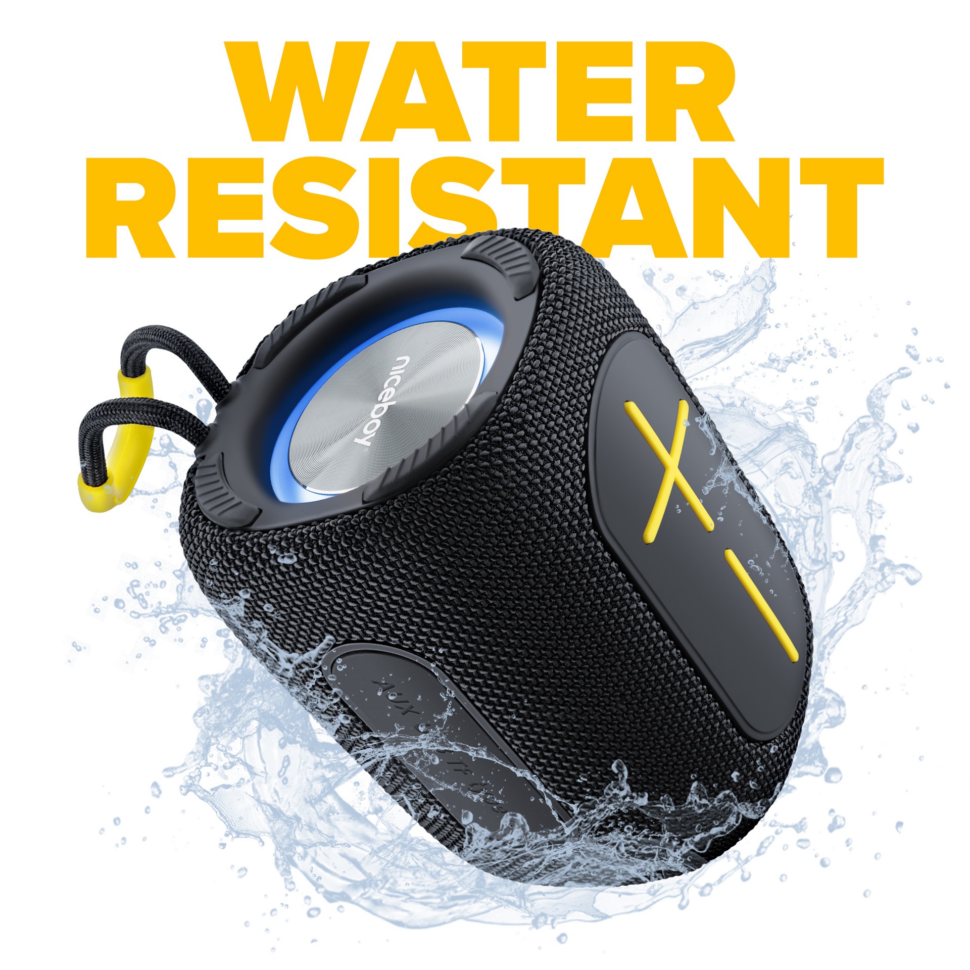 Přenosný bezdrátový reproduktor NICEBOY RAZE Supersonic černý black