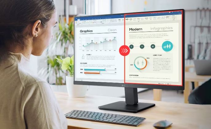 27 LED monitor LG 27MR400B