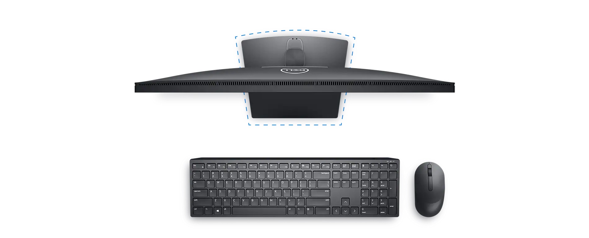 24 LED monitor DELL E2423H 238 černý black