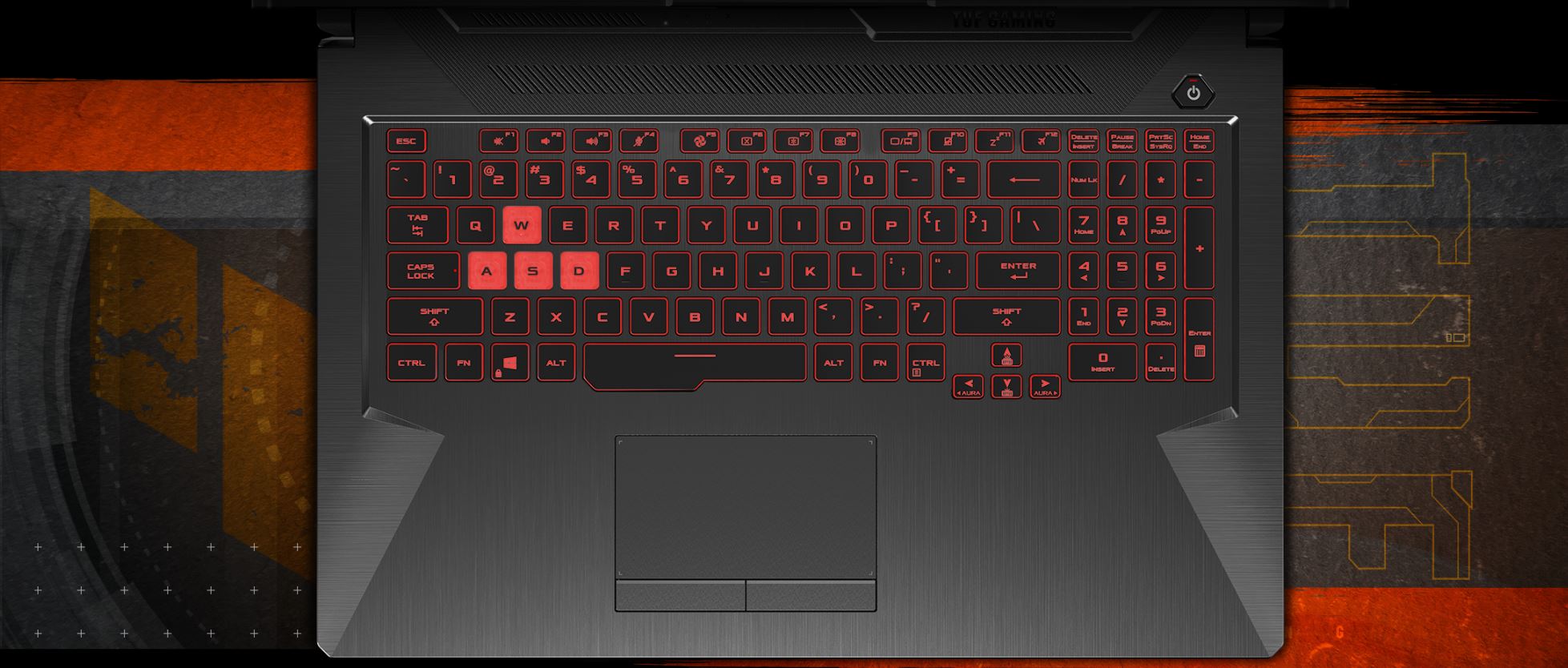 Herní notebook ASUS TUF Gaming A17 FA706NFHX006W černý black