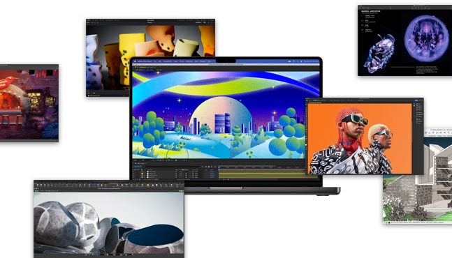 Notebook APPLE MacBook Pro 14M3 Pro černý black