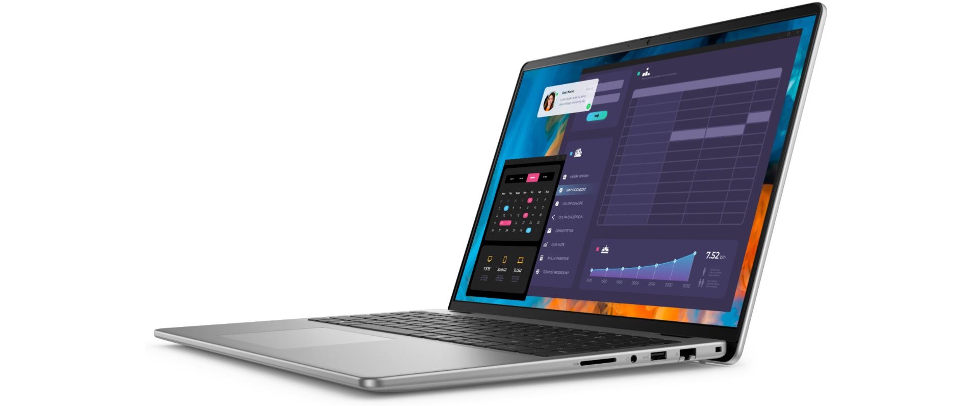 Notebook DELL Vostro 16 5640 šedý gray