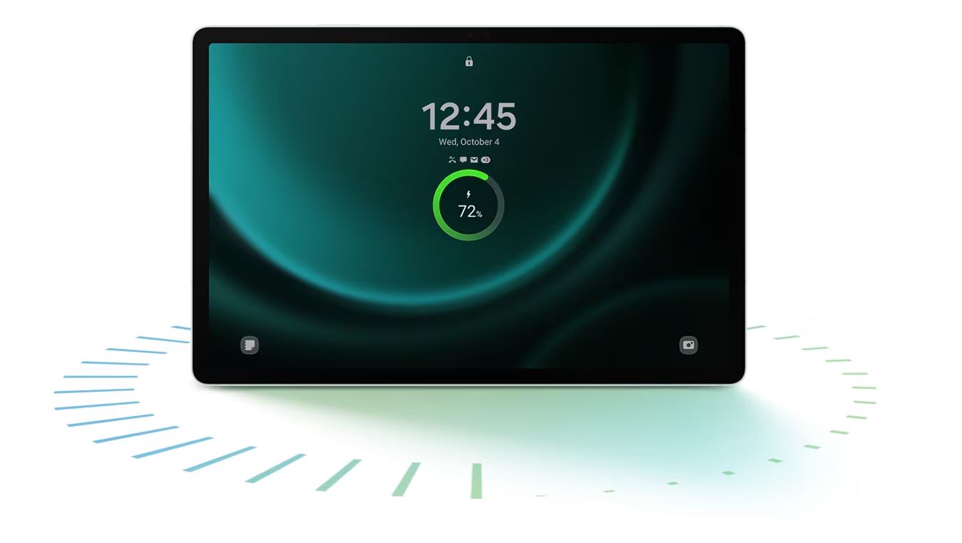 Tablet SAMSUNG Galaxy Tab S9 FE+ SMX610 stříbný silver