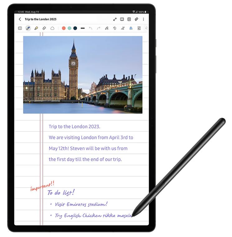Tablet SAMSUNG Galaxy Tab S9 Ultra SMX910 černý black