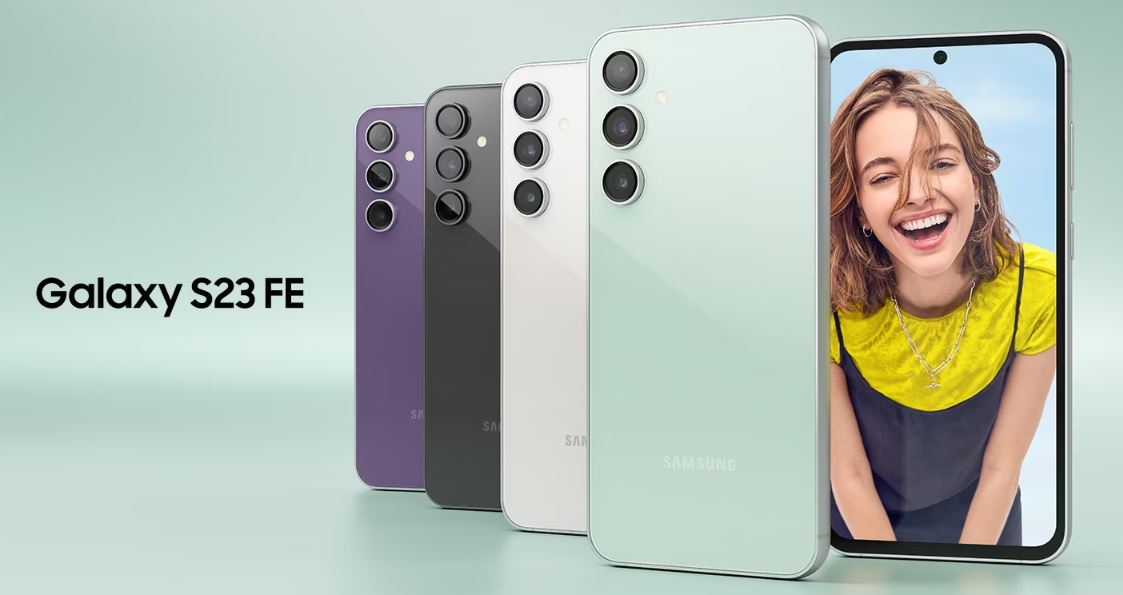 Mobilní telefon SAMSUNG Galaxy S23 FE 5G bílý