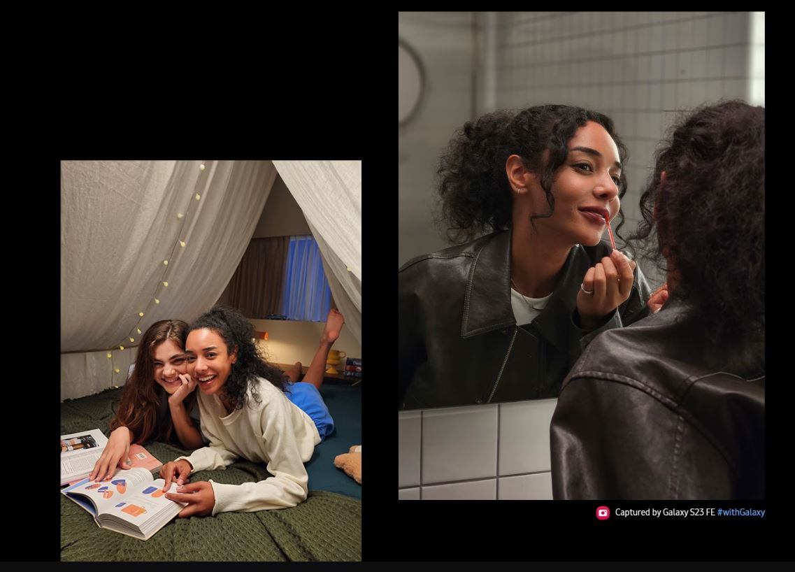 Mobilní telefon SAMSUNG Galaxy S23 FE 5G fialový