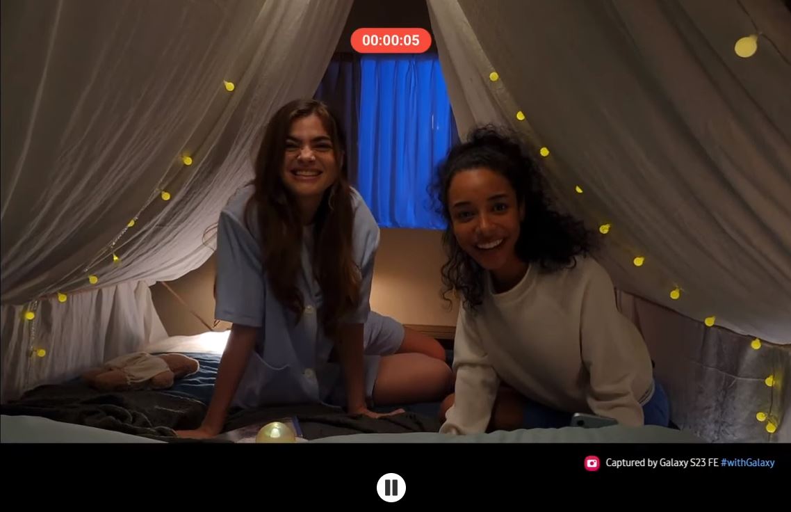 Mobilní telefon SAMSUNG Galaxy S23 FE 5G fialový