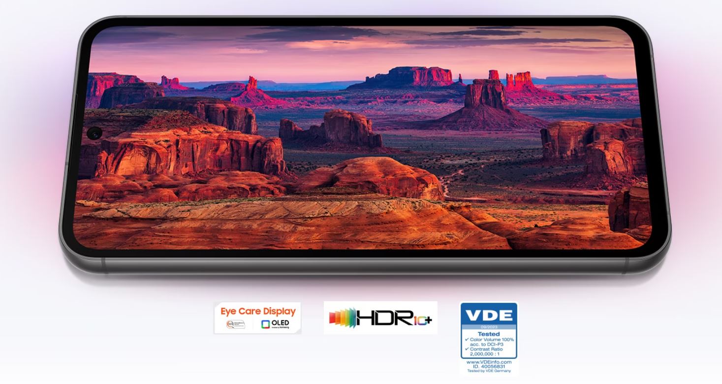 Mobilní telefon SAMSUNG Galaxy S23 FE 5G fialový