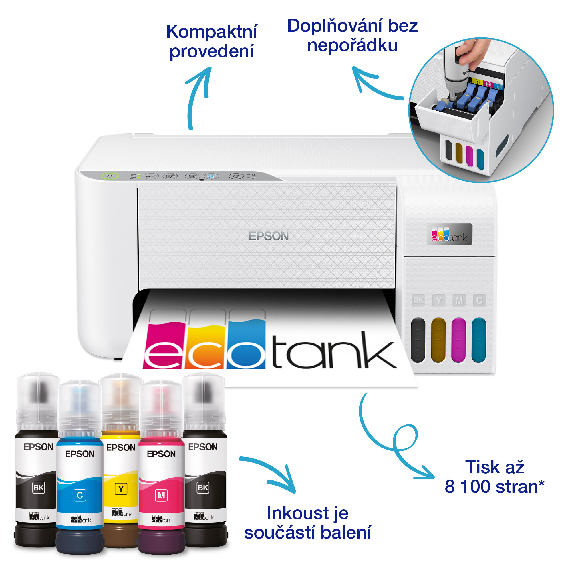 Tiskárna EPSON EcoTank L3276